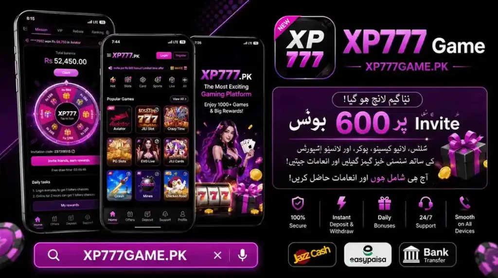 xp777 game login