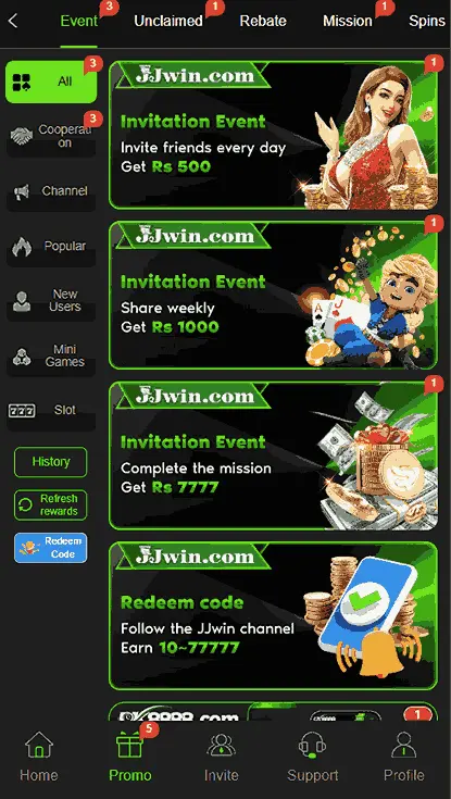 Bonuses and Promotions